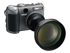 Nikon Coolpix P5000 +  